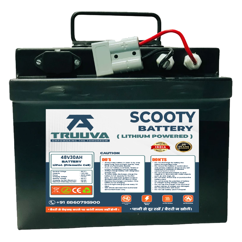 scooty lithium battery